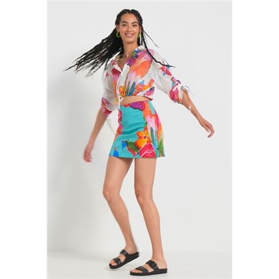 Minifalda tropical