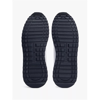 Signature Stripe Leather-Mix Sneaker