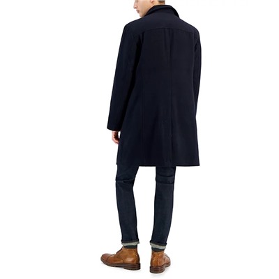 Nautica Men's Classic-Fit Bib Wool Blend Overcoat