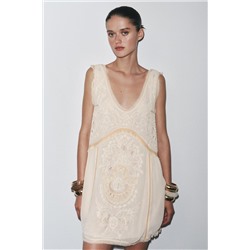 ZW COLLECTION EMBROIDERED DRESS