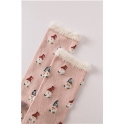 Calcetines largos print gnomos