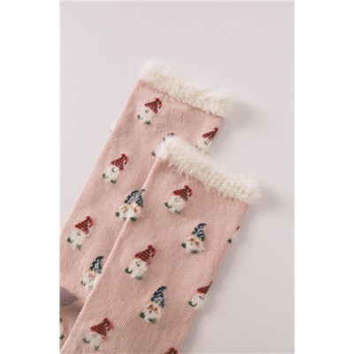 Calcetines largos print gnomos