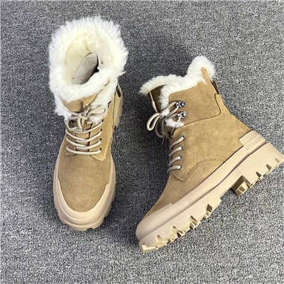 Женские замшевые ботинки на меху Bade*n 👞  Экспорт в Россию
