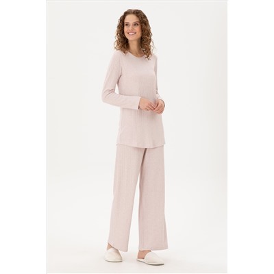 Kadın Pembe Pijama Takımı