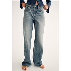 TRF WIDE-LEG MID-RISE FULL LENGTH JEANS