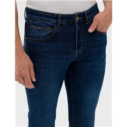 Lacivert Slim Fit Jean Pantolon