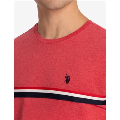 SIGNATURE TRICOT PIECED JERSEY T-SHIRT