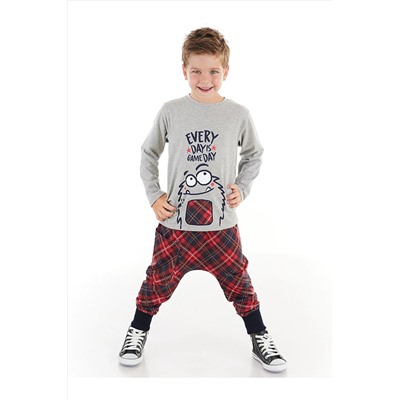 Denokids Game Everyday Erkek Çocuk Pantolon Takım CFF-21S1-099