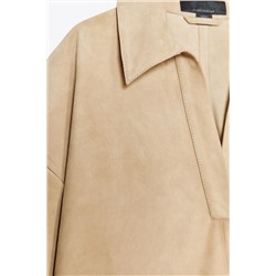 SUEDE LEATHER DRESS ZW COLLECTION LIMITED EDITION