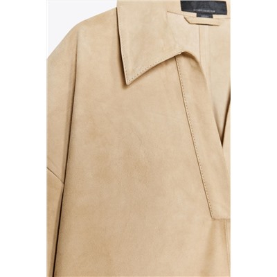 SUEDE LEATHER DRESS ZW COLLECTION LIMITED EDITION