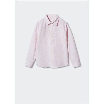 Camisa oxford rayas -  Niño | MANGO OUTLET España