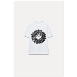 LACE FRONT T-SHIRT