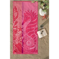 Özdilek, Pink Seahorse Plaj Havlusu
