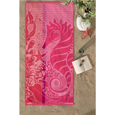 Özdilek, Pink Seahorse Plaj Havlusu