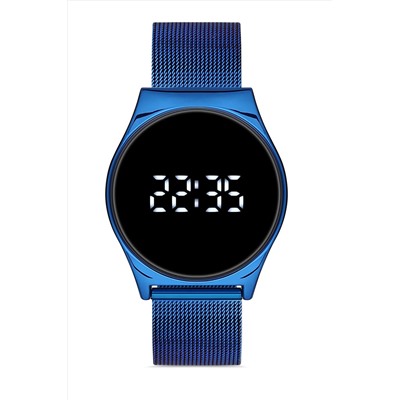 Aqua Di Polo 1987 Kadın Lacivert Hasır Dijital Led Kol Saati Apwg027704 APWG0277