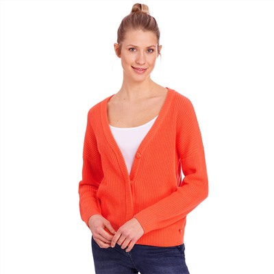 Damen Strickjacke mit Druckknöpfen