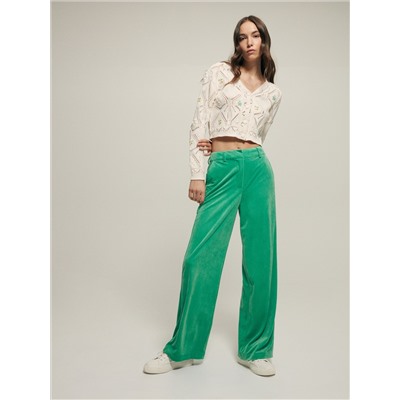 Hose mit weitem Bein