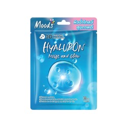 Тканевая маска Moods Skin Care Hyaluron Moist And Glow 3D Facial Mask