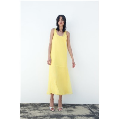 VESTIDO PUNTO SEMITRANSPARENTE