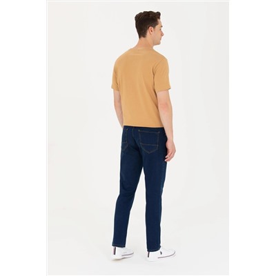 Erkek Lacivert Jean Pantolon