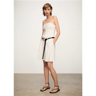 Top bandeau rayas