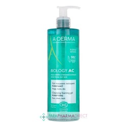 A-Derma Biology AC Gel Moussant Nettoyant BIO 400ml