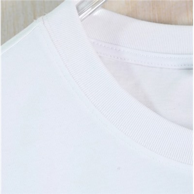 Мужская  хлопковая футболка с вышитыми буквами Burberr*y