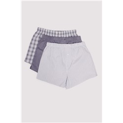 Pack 3 calzoncillos popelín estampados