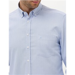 Açık Mavi Regular Fit Uzun Kollu Gömlek
