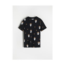 Bedrucktes T-Shirt
