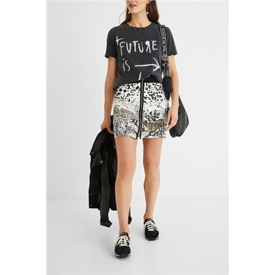 Camiseta manga corta mensajes