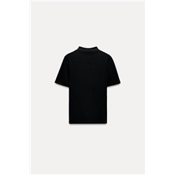BROOCH CLASP T-SHIRT