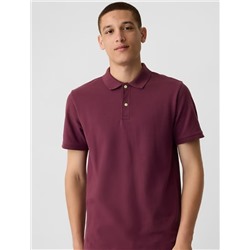 Stretch Pique Polo Shirt