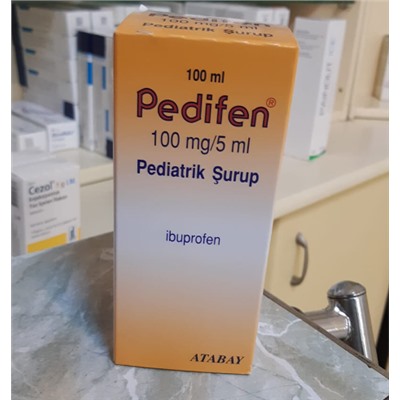 Pedifen Syrup Diphenhydramine Hydrochloride 100 mg/5 ml