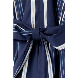 LIMITED EDITION STRIPED GODET DRESS