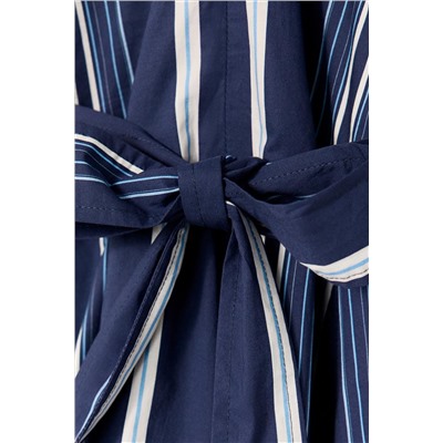 LIMITED EDITION STRIPED GODET DRESS