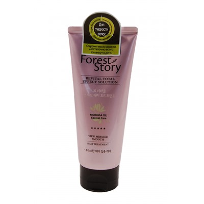 [FOREST STORY] Маска для волос гладкость МАСЛО МОРИНГИ View Miracle Smooth Hair Treatment, 200 мл