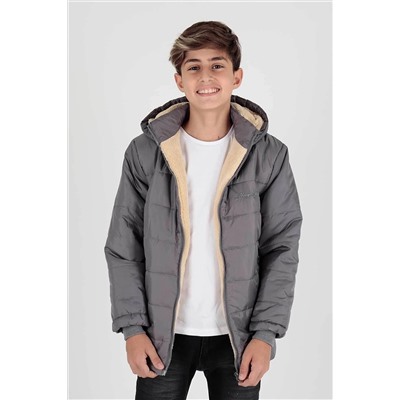 AHENGİM Kids Erkek Çocuk Içi Welsoftlu Erkek Mont Ak2237 1-2-10001175