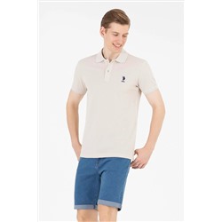 Erkek Taş Basic Polo Yaka Tişört
