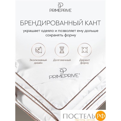 PRIME PRIVE Одеяло 140х205, ДУВЕД1пр., хл. BIODYNAMIC COTTON/микрогель Airsoft, 300 г/м2