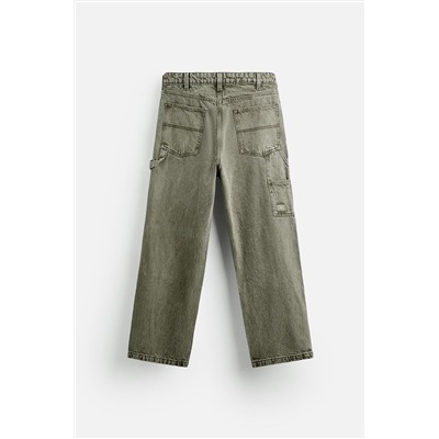 PANTALÓN BOLSILLO CARPINTERO LAVADO