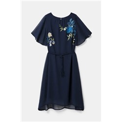 Vestido evasé floral