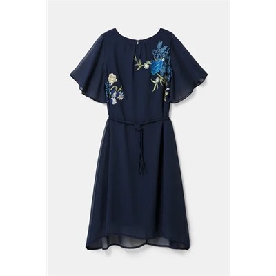 Vestido evasé floral