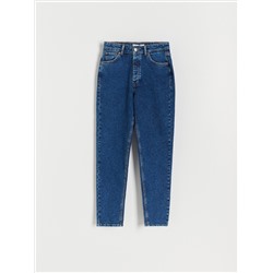 Jeans im Mom-Fit mit Elastanmischung