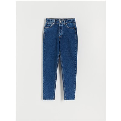 Jeans im Mom-Fit mit Elastanmischung