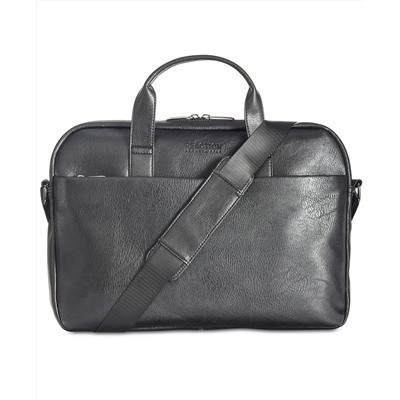 Kenneth Cole Reaction Men's Slim Faux-Leather Briefcase
