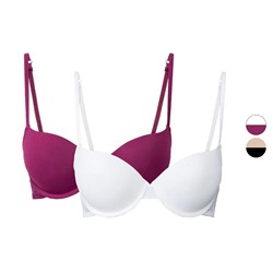 ESMARA® T-Shirt BHs Damen, 2 Stück