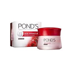 Омолаживающий ночной крем против морщин для лица серии Age Miracle от Pond's 50 гр / Pond's Age Miracle Wrinkle Corrector Night Cream 50 g
