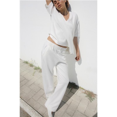WASHED INTERLOCK T-SHIRT