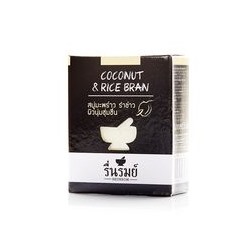 Мыло-скраб «Рисовые отруби и кокос» 55 г / REUNROM Rice bran&coconut soap 55г
